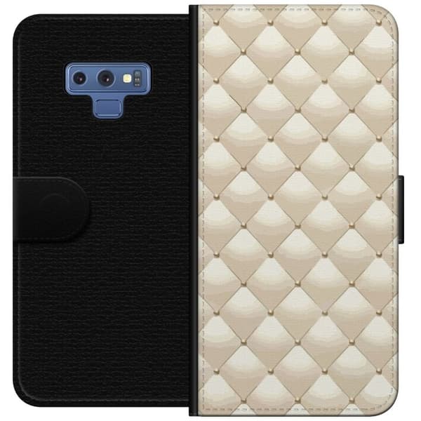 Plånboksfodral till Samsung Galaxy Note9 med Guldglans motiv