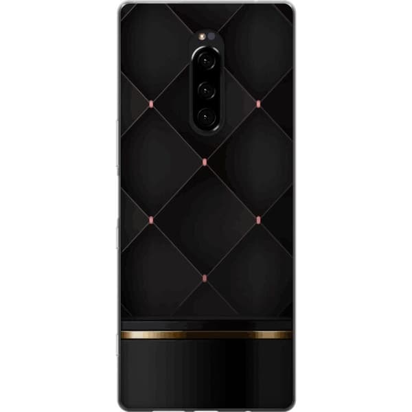 Kännykkäkuori Sony Xperia 1-laitteelle, jossa on Ylellinen linja kuvio