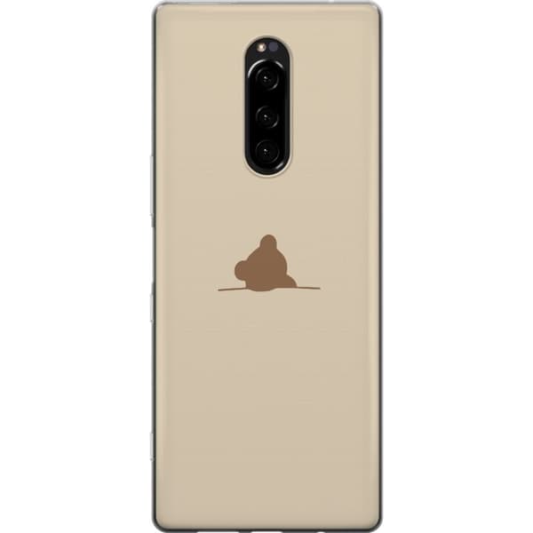 Mobilcover til Sony Xperia 1 med Nalle motiv