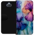 Miniatyrbilde 1 av 4: Lommeboketui til Sony Xperia 10 med Magiske blomster motiv