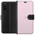 Miniatyrbillede 1 af 4: Tegnebogsetui til Sony Xperia 10 II med Hjerte motiv