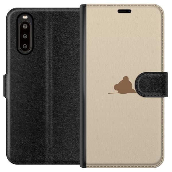 Lommeboketui til Sony Xperia 10 II med Nalle motiv