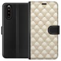 Pikkukuva 1 / 4: Lompakkokotelo Sony Xperia 10 II-laitteelle, jossa on Kultakiilto kuvio