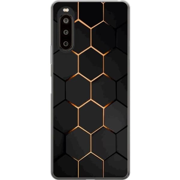 Mobildeksel til Sony Xperia 10 II med Luksuriøst Mønster motiv