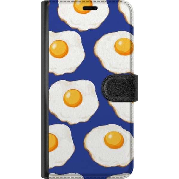 Lommeboketui til Sony Xperia 10 III med Stekte egg motiv