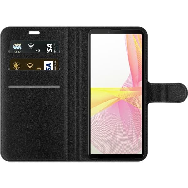 Lommeboketui til Sony Xperia 10 III med Metalliskt mønster motiv