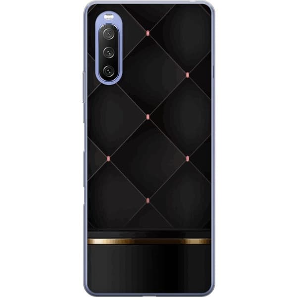 Kännykkäkuori Sony Xperia 10 III-laitteelle, jossa on Ylellinen linja kuvio