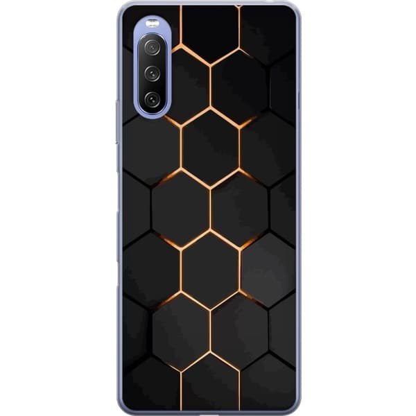 Mobildeksel til Sony Xperia 10 III med Luksuriøst Mønster motiv