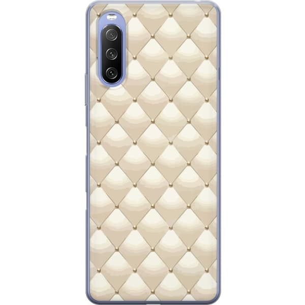 Mobildeksel til Sony Xperia 10 III med Gullglans motiv