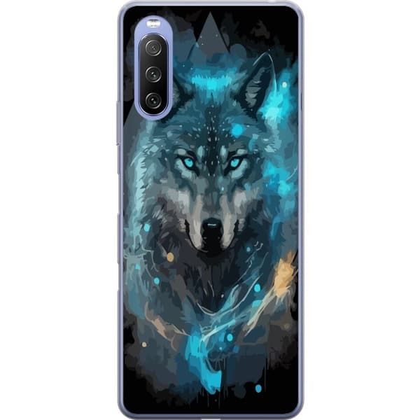 Mobilcover til Sony Xperia 10 III Lite med Ulve motiv
