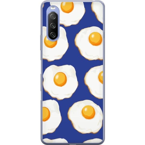 Mobildeksel til Sony Xperia 10 III Lite med Stekte egg motiv