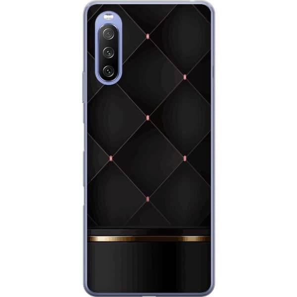 Kännykkäkuori Sony Xperia 10 III Lite-laitteelle, jossa on Ylellinen linja kuvio