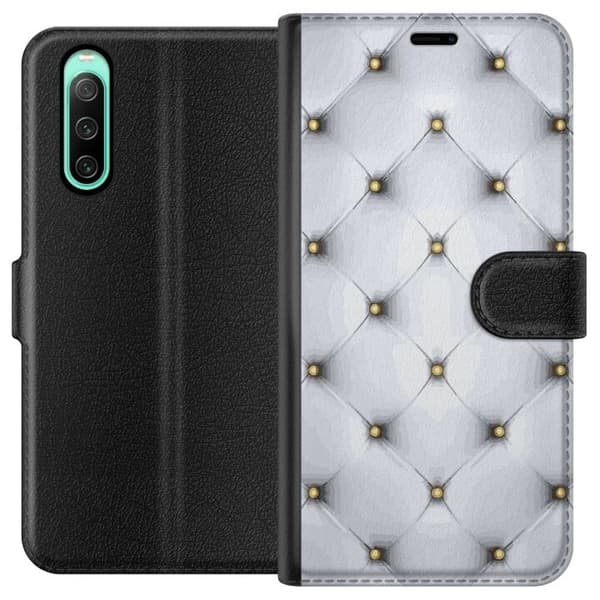 Lommeboketui til Sony Xperia 10 IV med Luksuriøst motiv