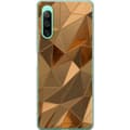 Miniatyrbillede 1 af 4: Mobilcover til Sony Xperia 10 IV med 3D Guld motiv