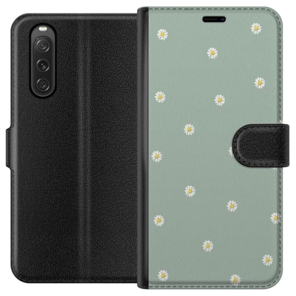 Lommeboketui til Sony Xperia 10 V med Prestekrage motiv