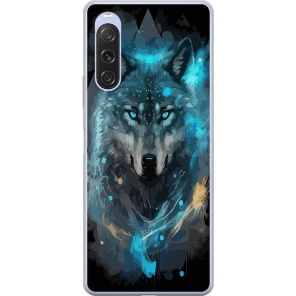 Mobildeksel til Sony Xperia 10 V med Ulve motiv