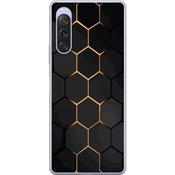 Mobilcover til Sony Xperia 10 V med Luksuriøst Mønster motiv