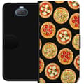 Miniatyrbilde 1 av 4: Lommeboketui til Sony Xperia 10 Plus med Pizza motiv