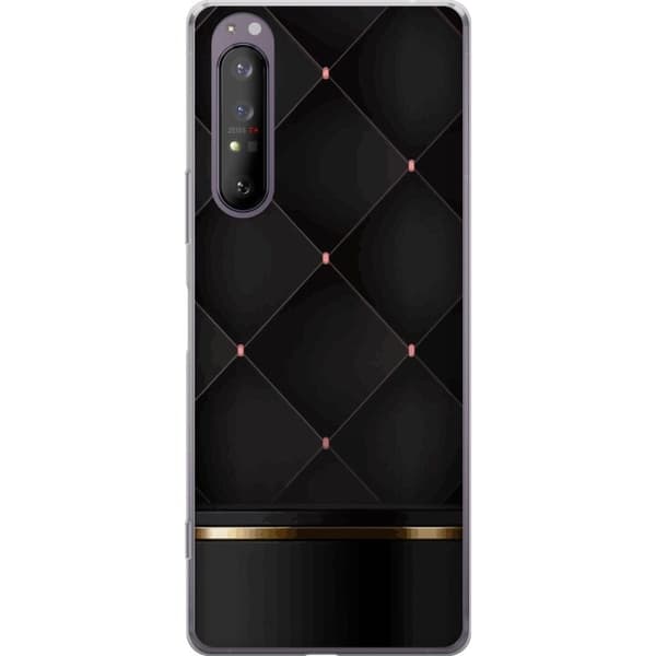 Kännykkäkuori Sony Xperia 1 II-laitteelle, jossa on Ylellinen linja kuvio