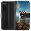 Miniatyrbilde 1 av 4: Lommeboketui til Sony Xperia 1 III med Glad Hund motiv