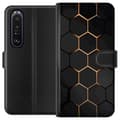 Pikkukuva 1 / 4: Lompakkokotelo Sony Xperia 1 III-laitteelle, jossa on Ylellinen Kuvio kuvio