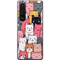 Miniatyrbild 1 av 2: Mobilskal till Sony Xperia 1 III med Kattmönster motiv