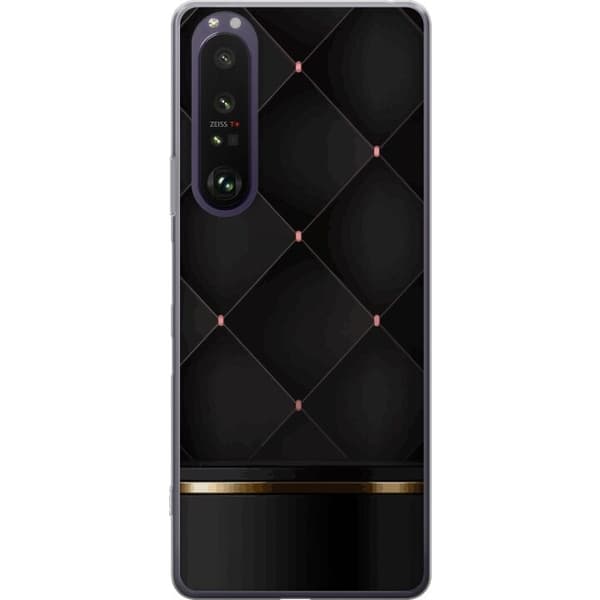 Kännykkäkuori Sony Xperia 1 III-laitteelle, jossa on Ylellinen linja kuvio