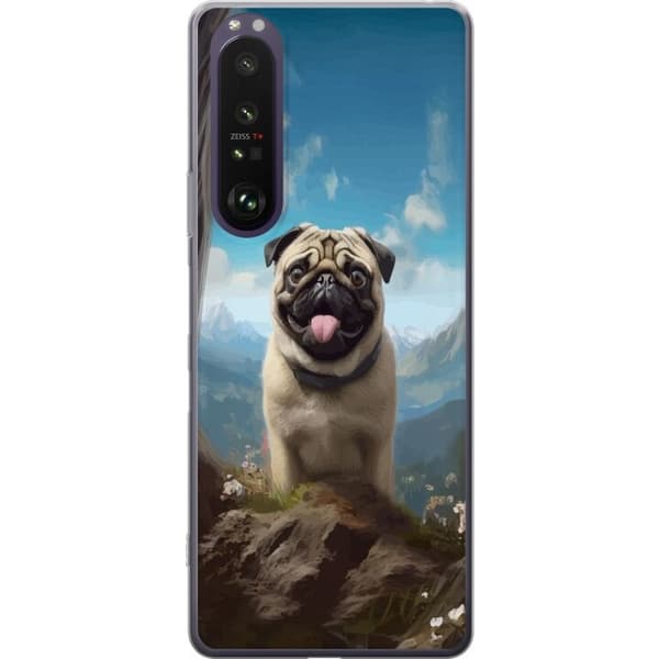 Mobilskal till Sony Xperia 1 III med Glad Hund motiv