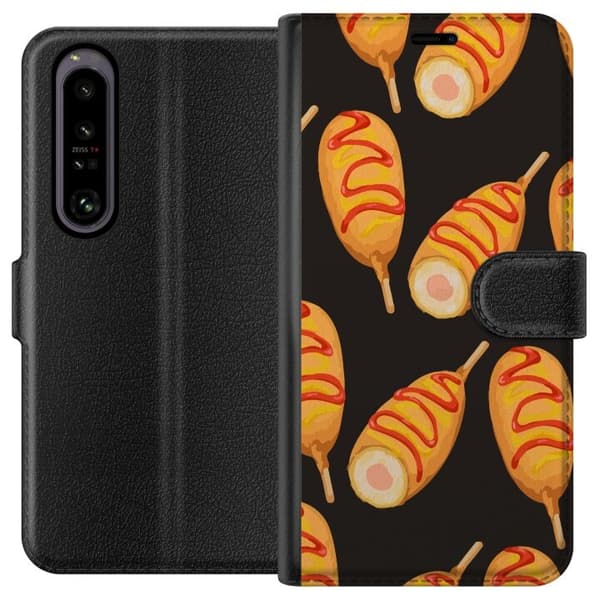 Lommeboketui til Sony Xperia 1 IV med Kyllinglår motiv