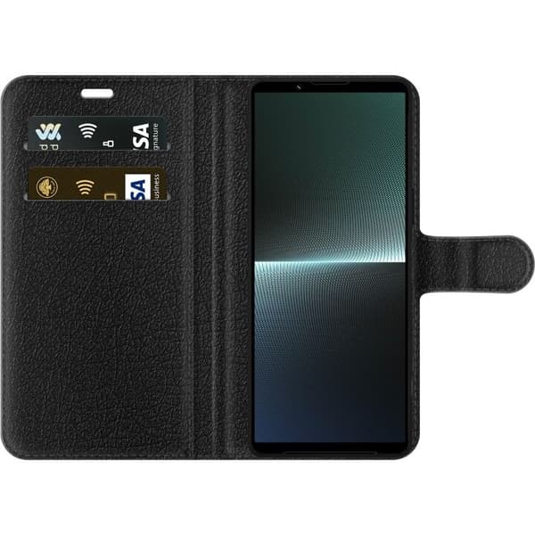 Lommeboketui til Sony Xperia 1 V med Ulve motiv