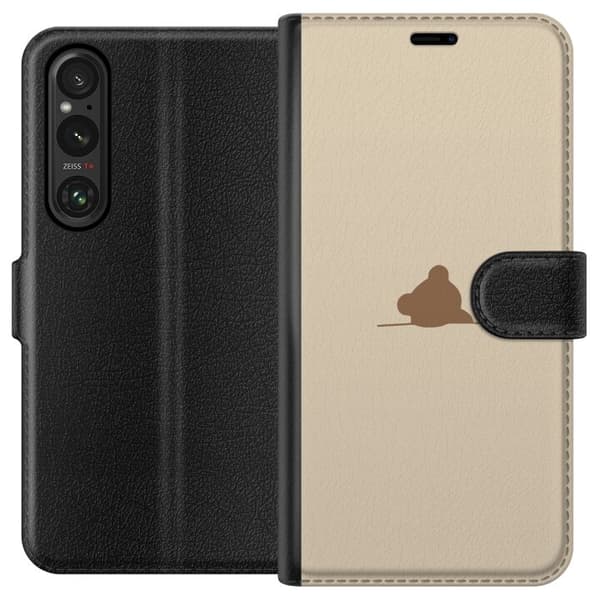 Lommeboketui til Sony Xperia 1 V med Nalle motiv