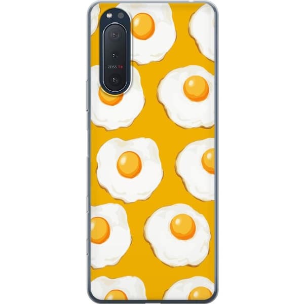 Mobilcover til Sony Xperia 5 II med Stegt æg motiv