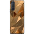 Miniatyrbillede 1 af 2: Mobilcover til Sony Xperia 5 II med 3D Guld motiv