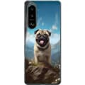 Pikkukuva 1 / 2: Kännykkäkuori Sony Xperia 5 III-laitteelle, jossa on Iloinen Koira kuvio
