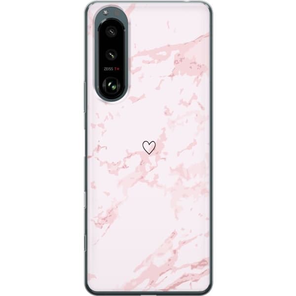 Mobildeksel til Sony Xperia 5 III med Rosa Hjerte motiv