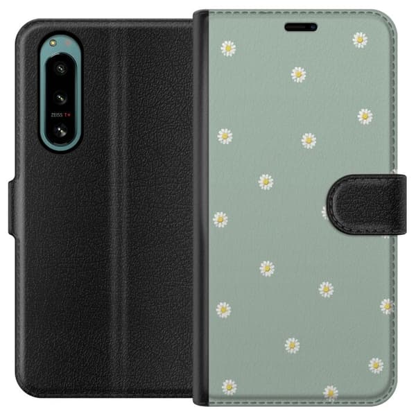 Lompakkokotelo Sony Xperia 5 IV-laitteelle, jossa on Papinkello kuvio