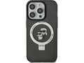 Miniatyrbild 1 av 2: Karl Lagerfeld Karl Lagerfeld KLHMN61HMRSKCK iPhone 11 / Xr 6.1" czarny/black hardcase Ring Stand Karl&Choupettte MagSafe