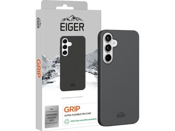 EIGER EGCA00576, Omslag, Samsung, Galaxy A35, 16,8 cm (6.6"), Svart