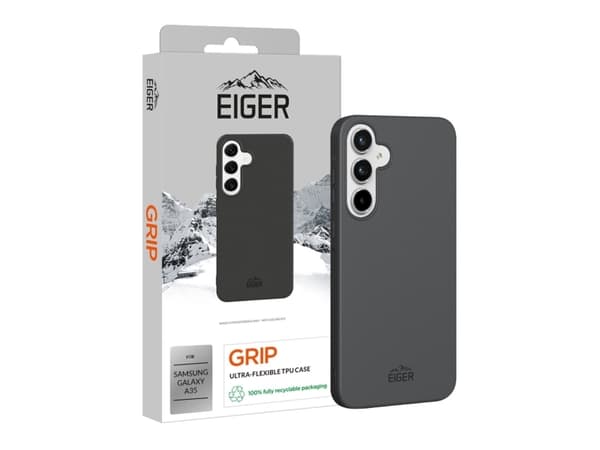 EIGER EGCA00576, Omslag, Samsung, Galaxy A35, 16,8 cm (6.6"), Svart