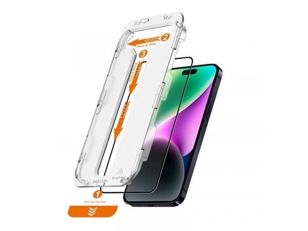 Crong EasyShield 2-Pack - Härdat glas för iPhone 14 / iPhone 13 / iPhone 13 Pro (2 delar)