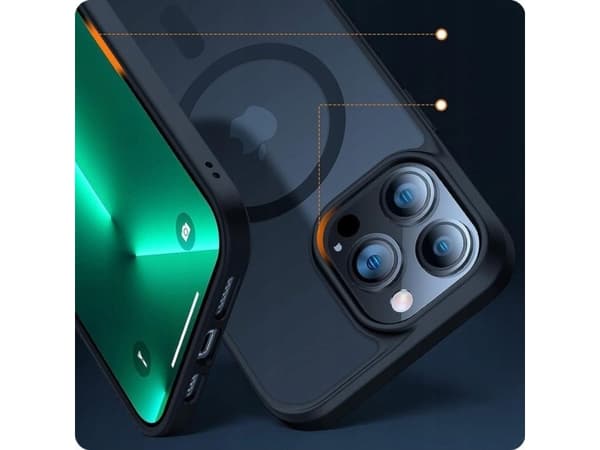 Tech-Protect Tech-Protect Magmat do iPhone 15 Pro Max Matte granatowy