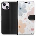 Miniatyrbild 1 av 4: Plånboksfodral till Apple iPhone 14 med Blommor motiv