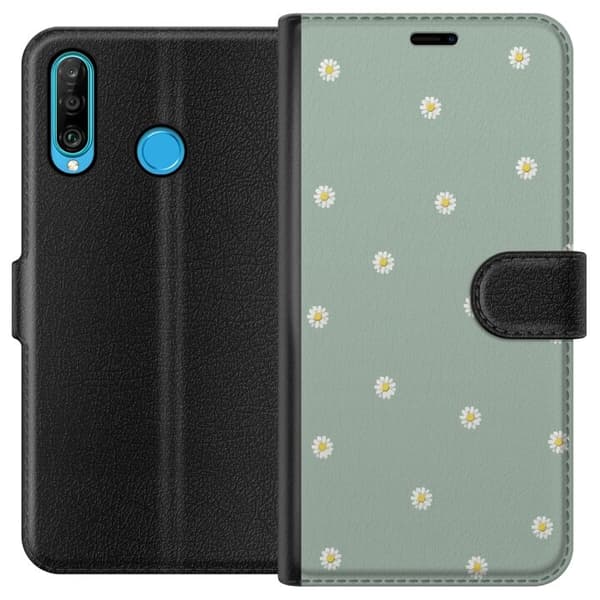 Tegnebogsetui til Huawei P30 lite med Præstekrave motiv