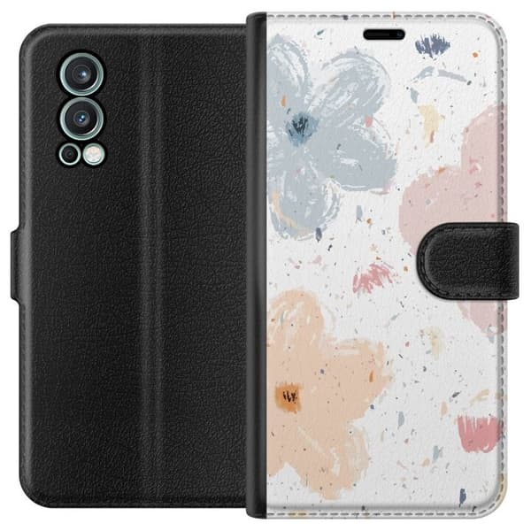 Lommeboketui til OnePlus Nord 2 5G med Blomster motiv