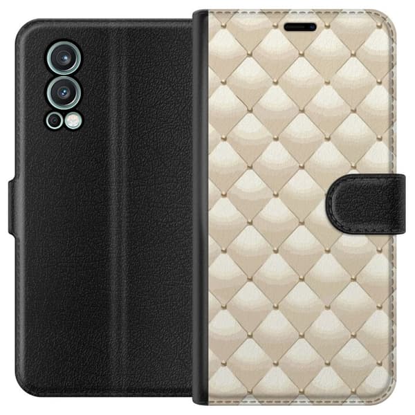 Lommeboketui til OnePlus Nord 2 5G med Gullglans motiv