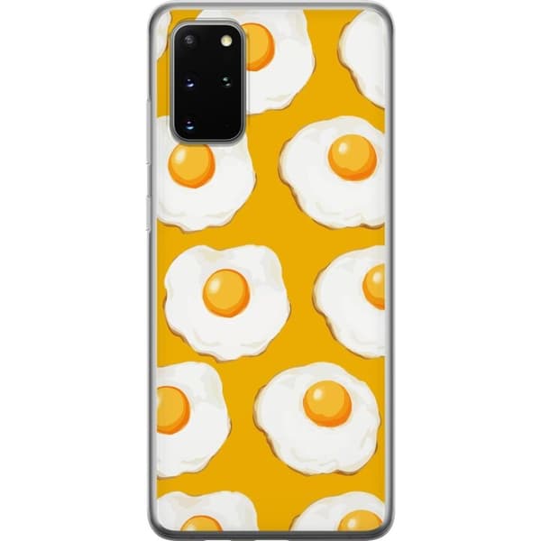 Mobilcover til Samsung Galaxy S20+ med Stegt æg motiv