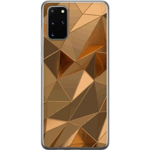 Mobildeksel til Samsung Galaxy S20+ med 3D Gull motiv