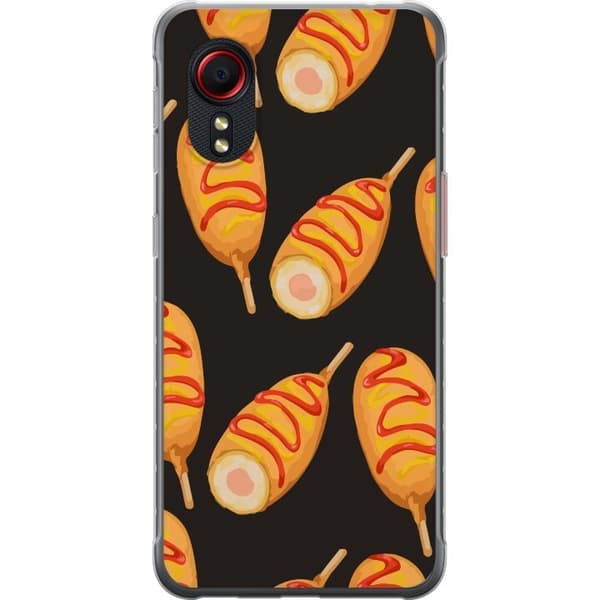 Mobilcover til Samsung Galaxy Xcover 5 med Kyllingedrumstick motiv
