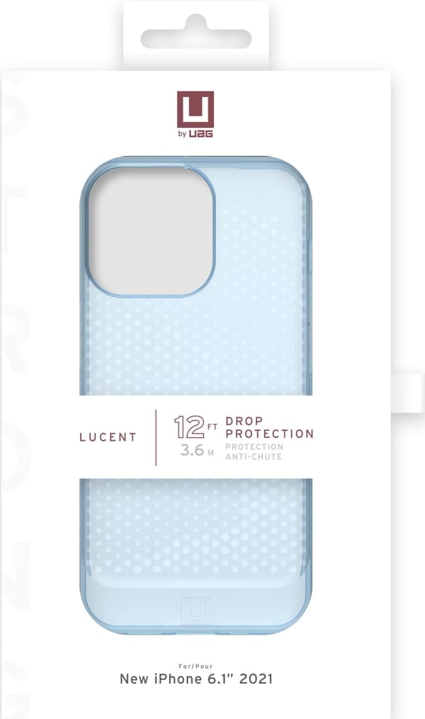 U by UAG iPhone 13 Pro U Lucent Cover, Cerulean
