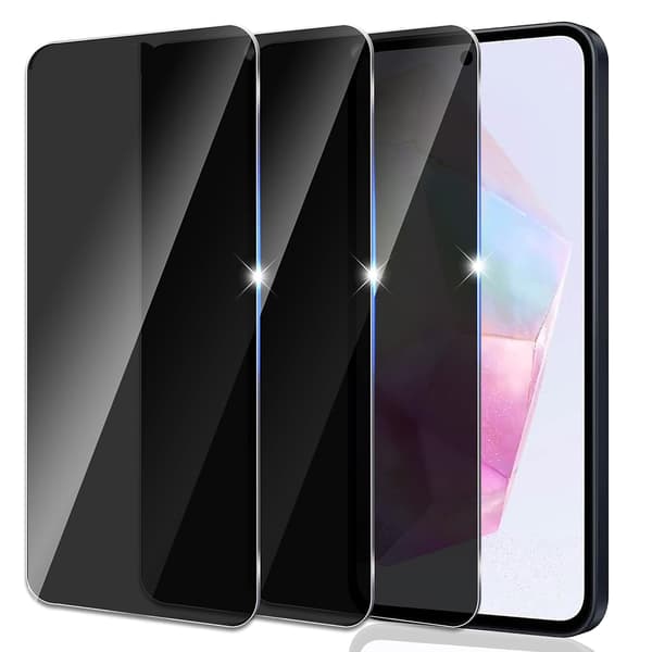 Anti Spy härdat glas skärmskydd för Samsung Galaxy A35 5G